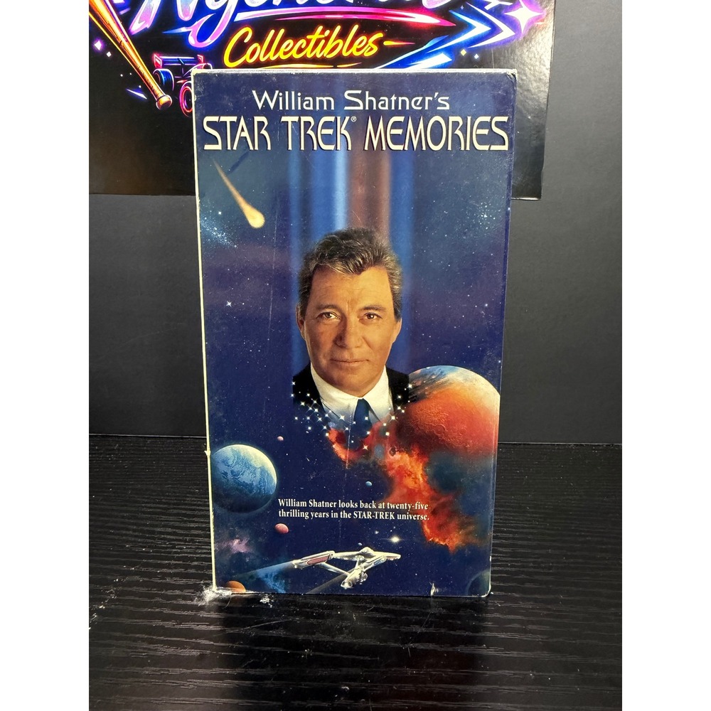 William Shatner Star Trek Memories VHS 1995 Documentary Leonard Nimoy Paramount